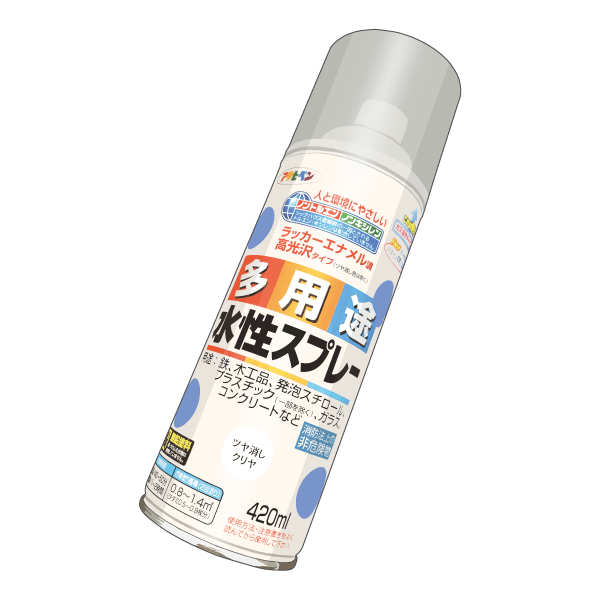 ザイリョウ・ドウグ 多用途水性スプレー(クリア)